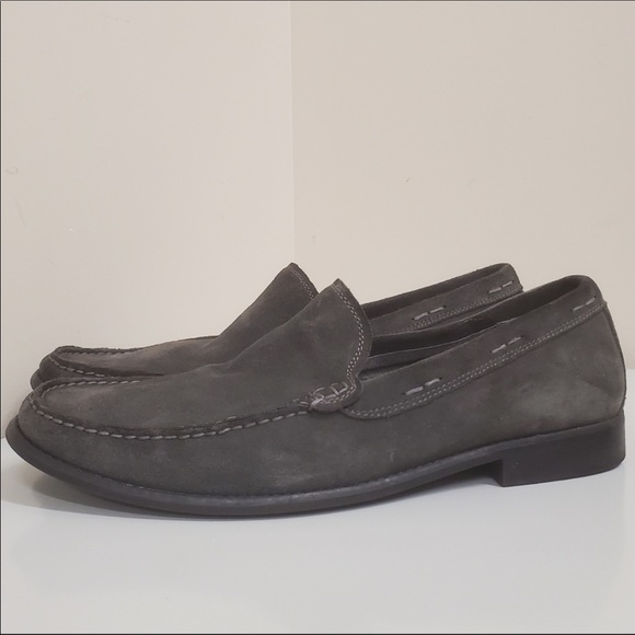 John Varvatos suede drivers